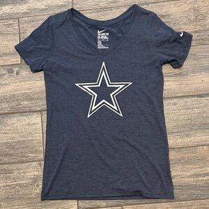 Nike Women's Navy Star Short Sleeve Tee